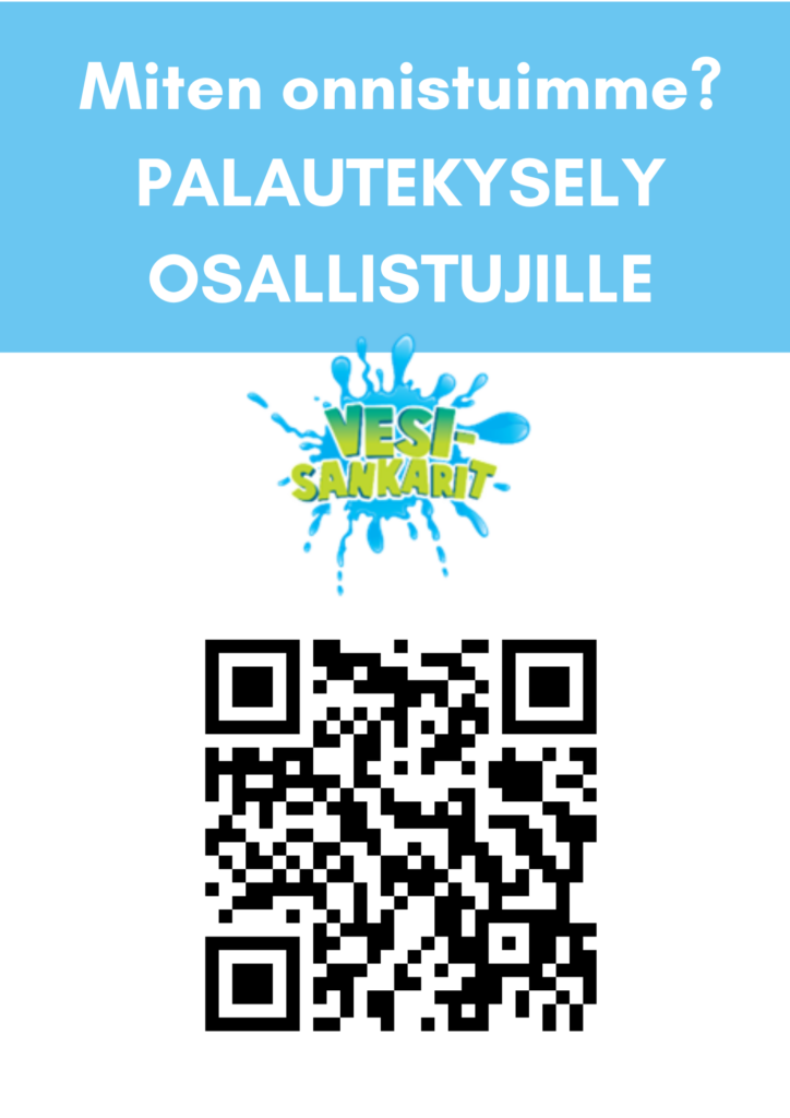 Palautekysely Vesisankarit-tapahtuman osallistujille